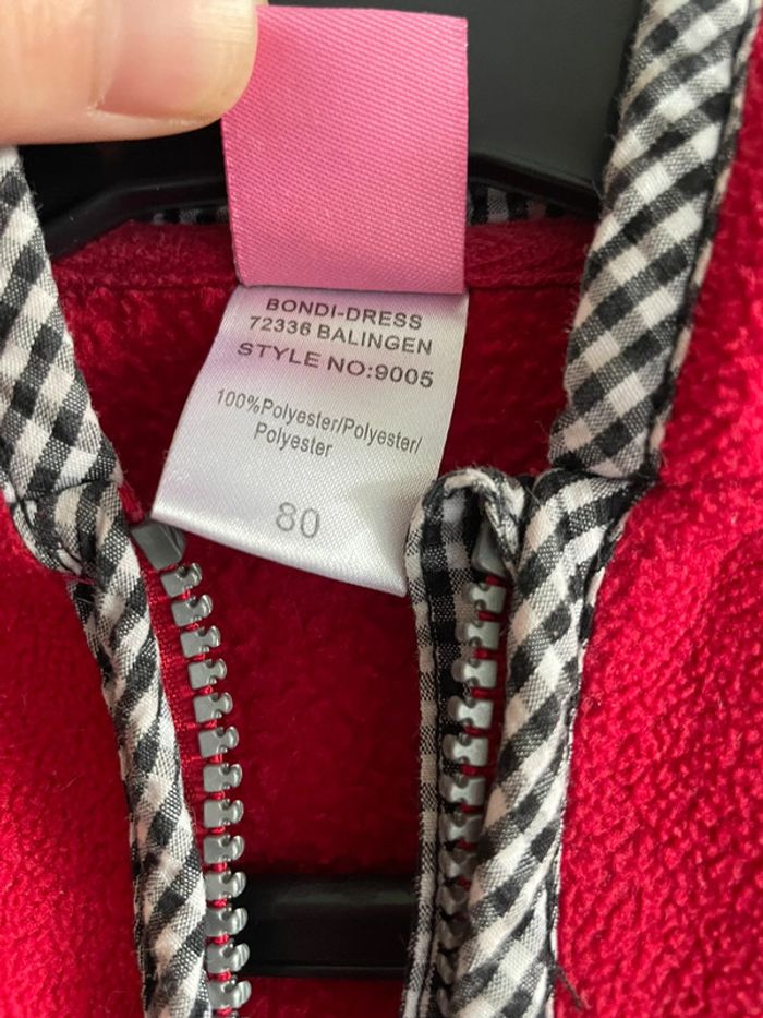 Gilet  polaire bondi taille 12 /18 mois - photo numéro 3