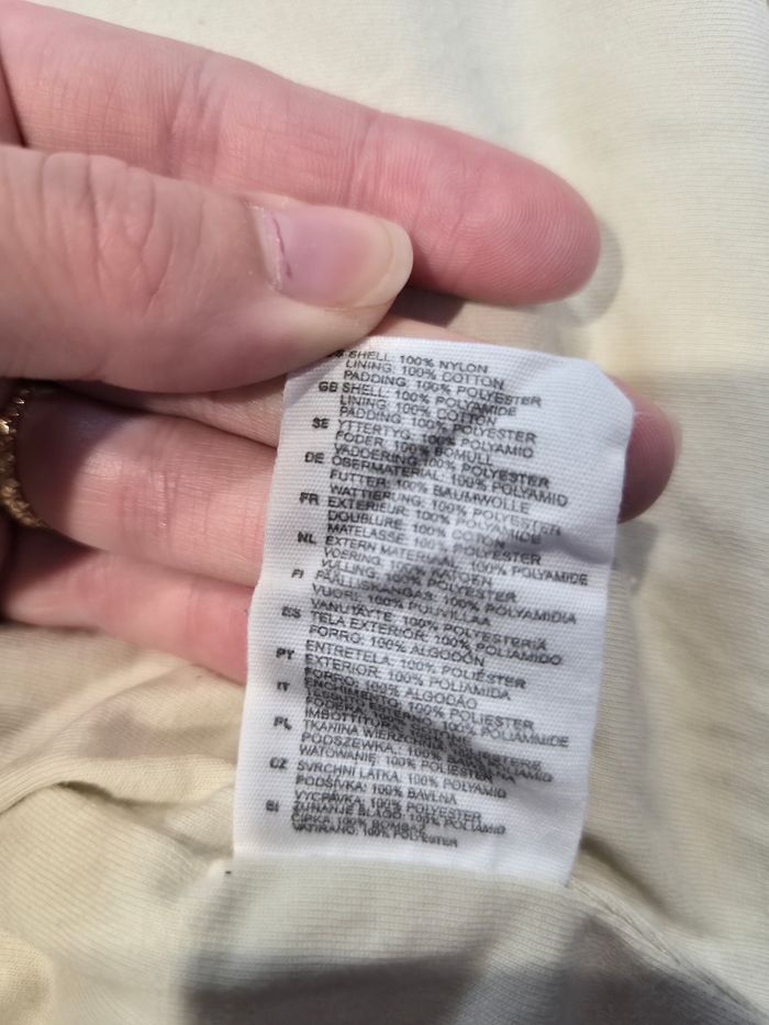 Doudoune matelassé sans manches crème, H&M, 9-12 mois, 80 cm - photo numéro 6