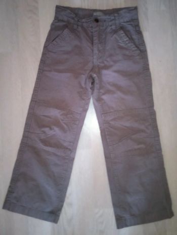 Pantalon cargo gris taupe Best Way T. 6 ans