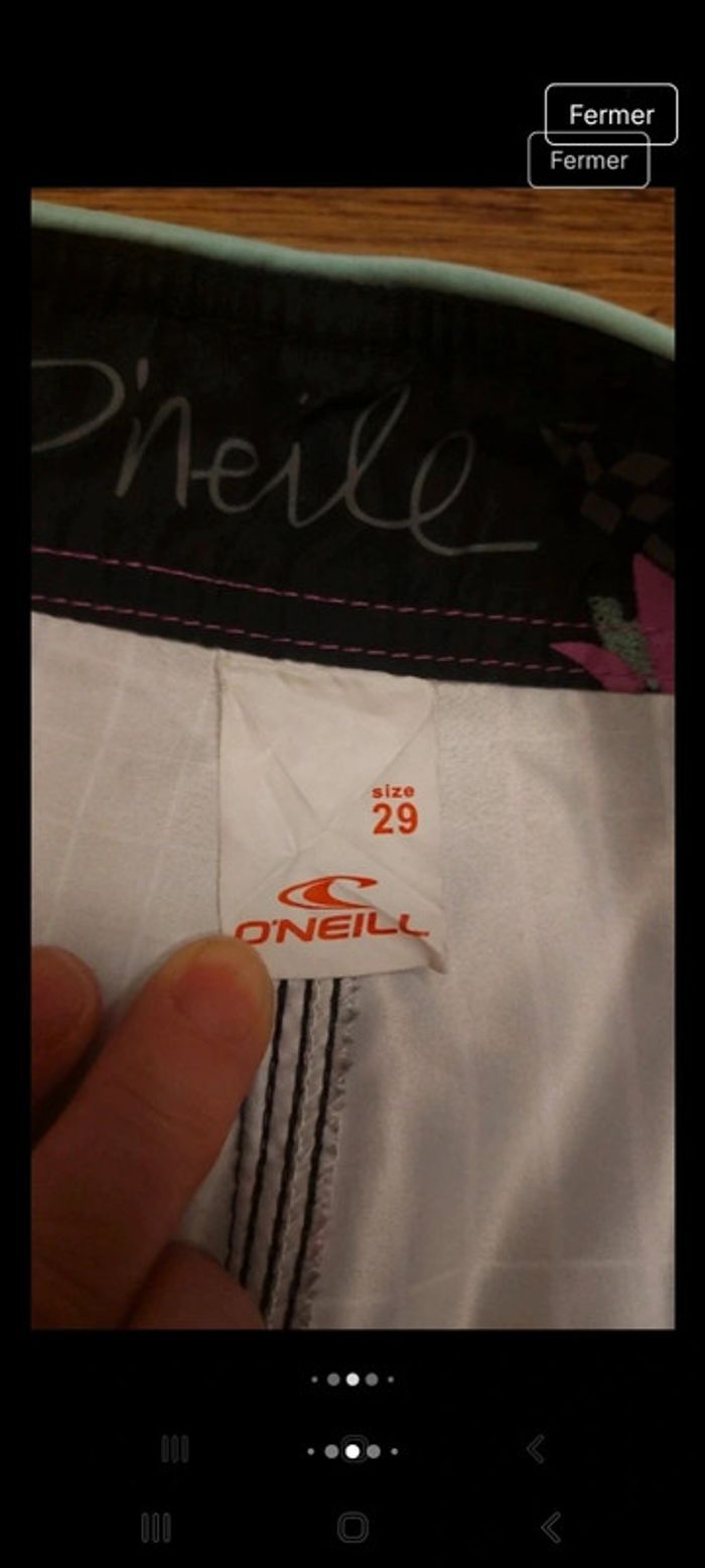 Bermuda O'neill femme size 29 fr 38/40 - photo numéro 4