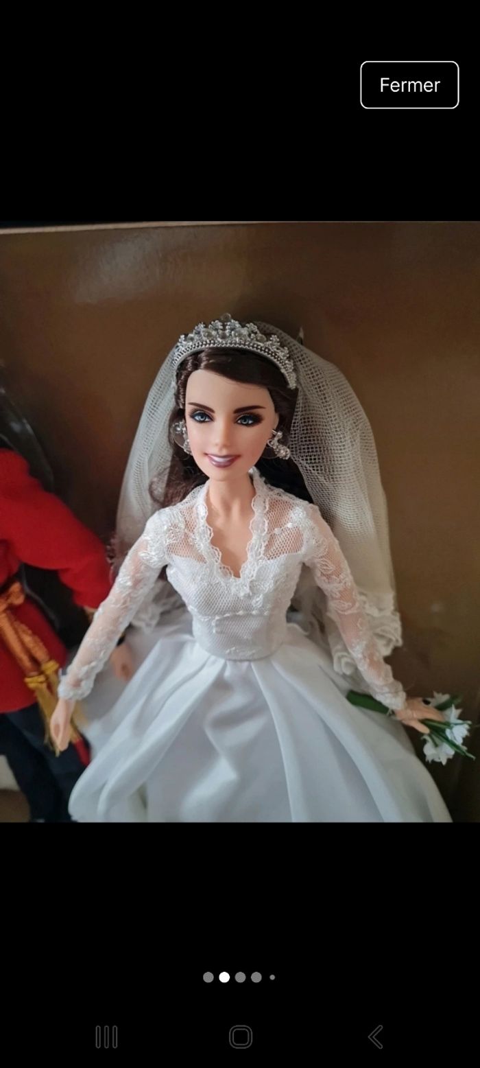 Coffret Prince William et Barbie Kate Middleton - photo numéro 5