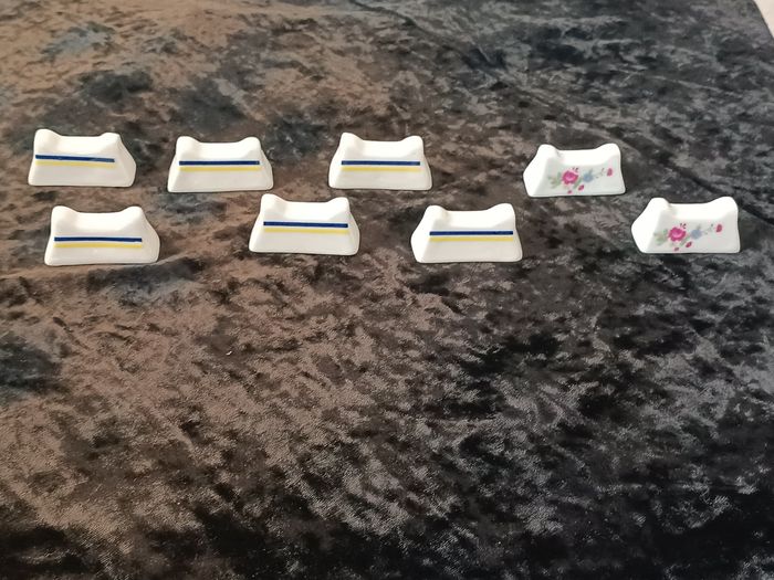 Reposes couverts porcelaine