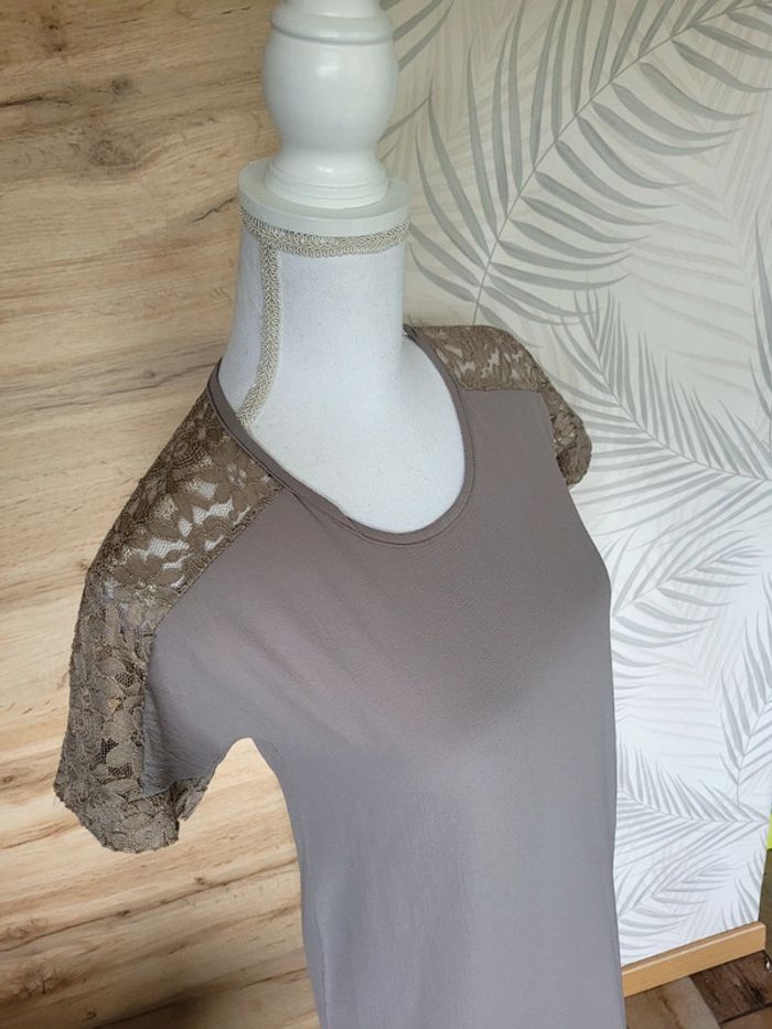Robe légère femme taille M marron clair - photo numéro 2
