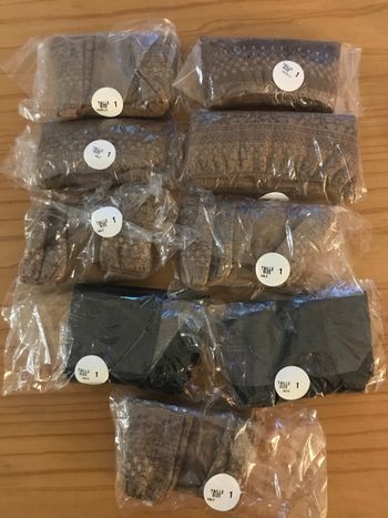 Bas autofixant nylon