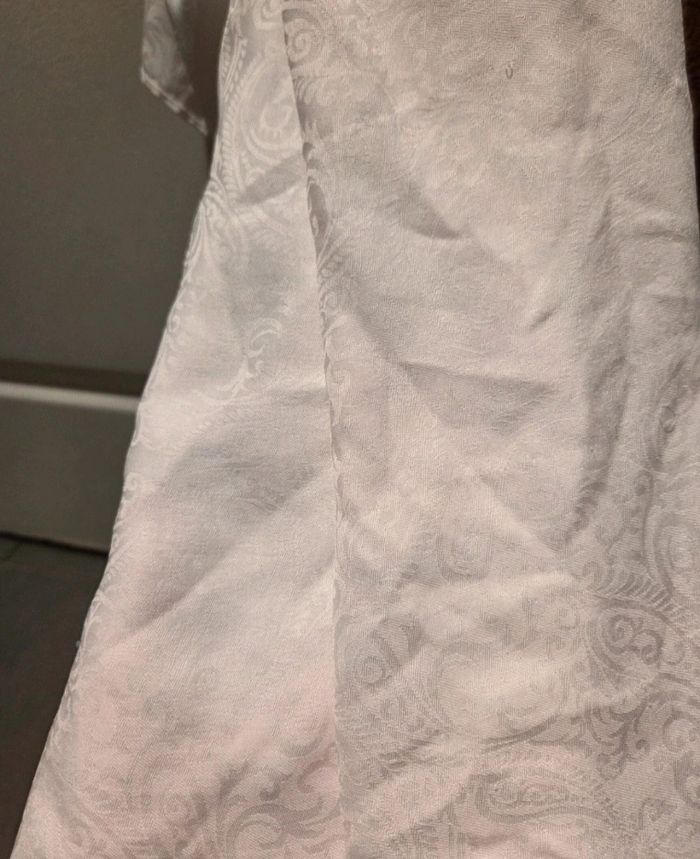 Lot de deux foulard marron et blanc imprime - photo numéro 3