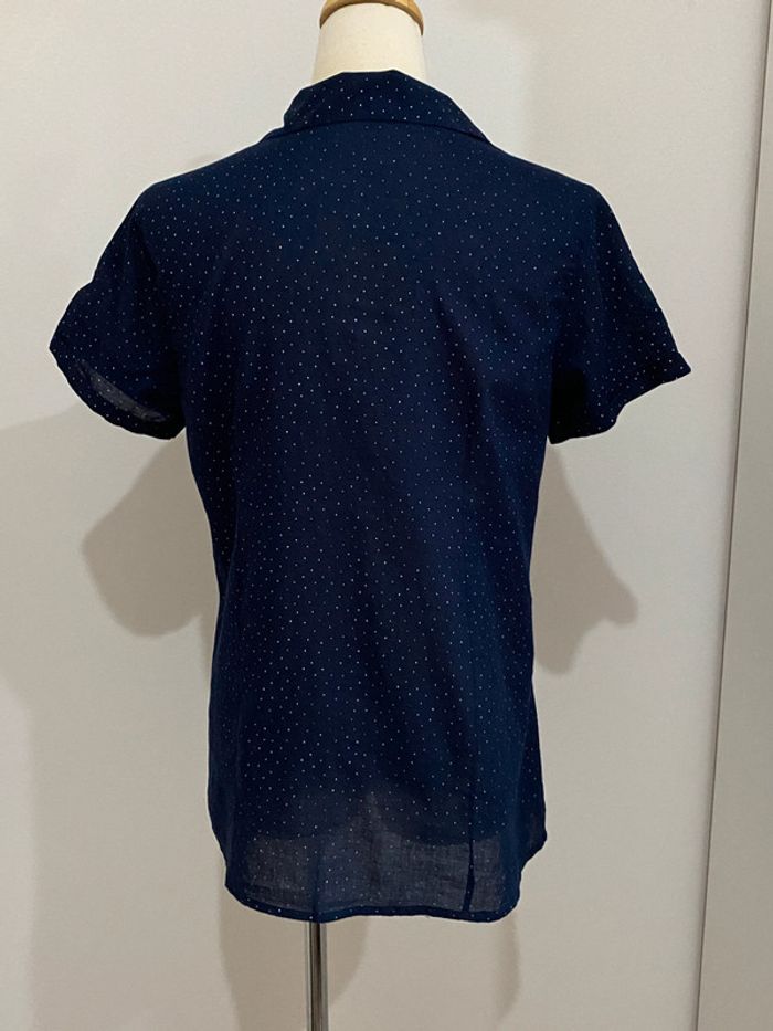 Chemise bleue Casual by Gémo - photo numéro 3