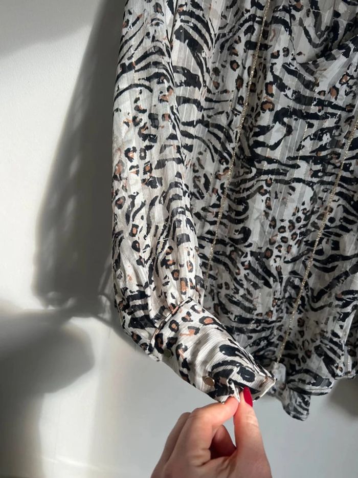 Blouse léopard Ema Blues - photo numéro 5