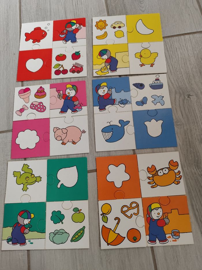 Petits puzzle T'choupi