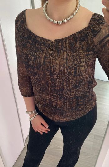 Blouse Zara soie S 36