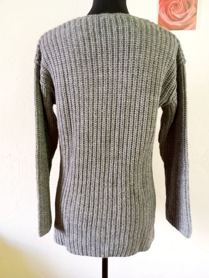 🌸 Pull moelleux, le chat, taille S - photo numéro 4