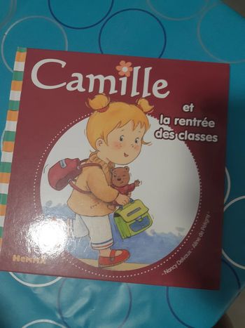 Livre Camille et la rentrée des classes