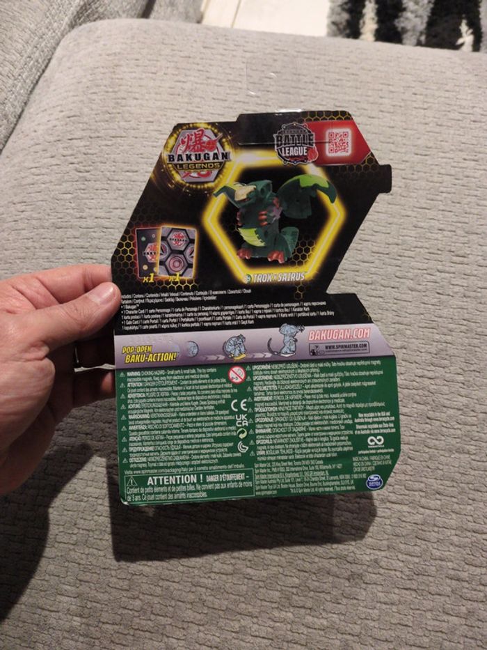Figurine Bakugan legends trox x sairus - photo numéro 6