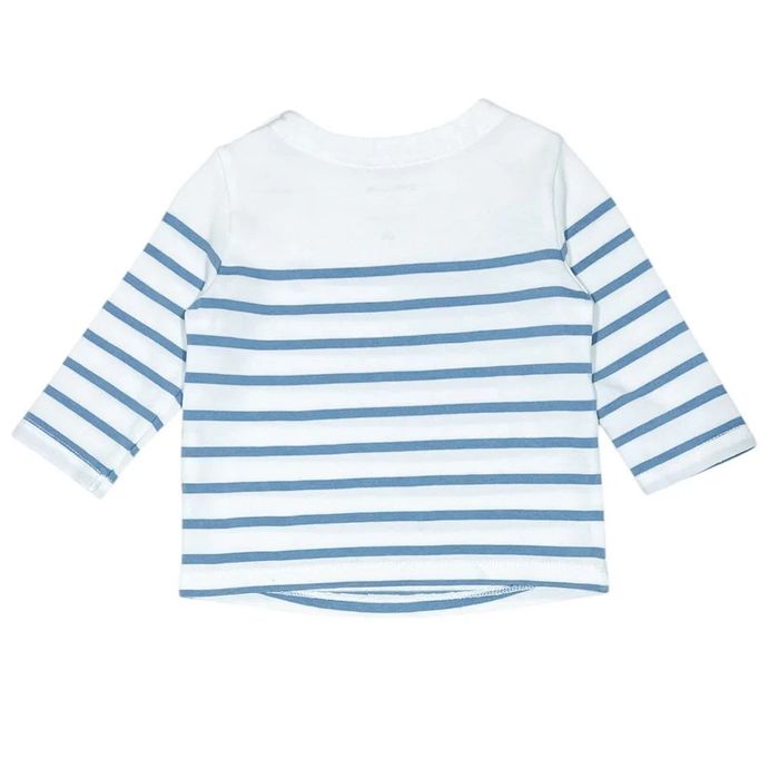 Cyrillus T-Shirt à manches longues 6 mois en coton bio - photo numéro 2