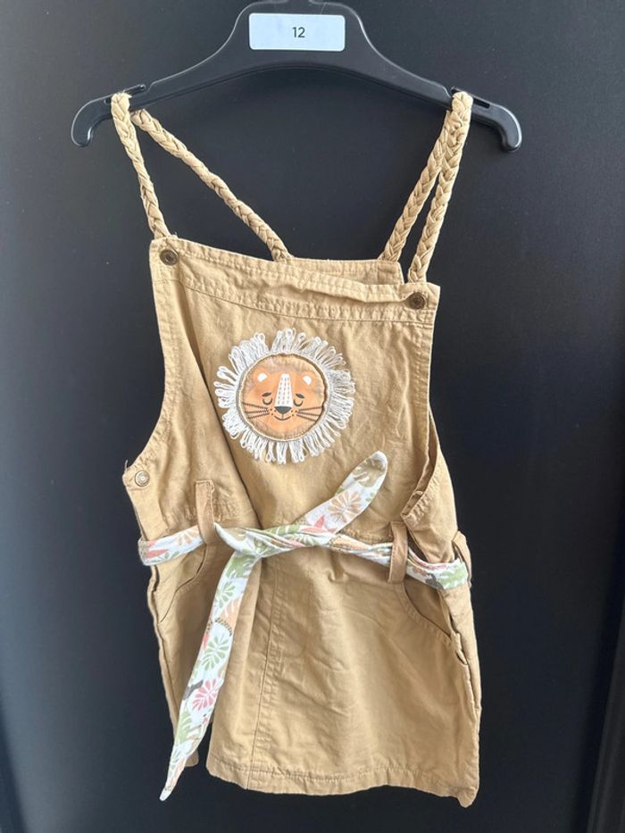 Robe petit lion tressé 18 mois