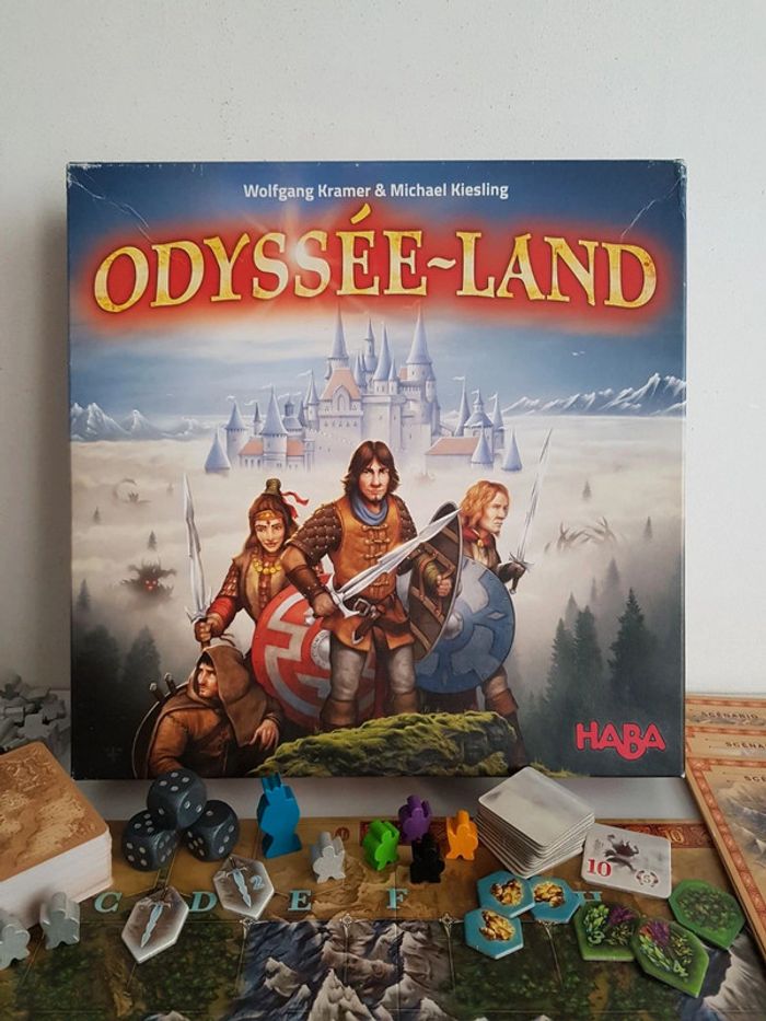 Odyssée-land jeu de société de stratégie Haba