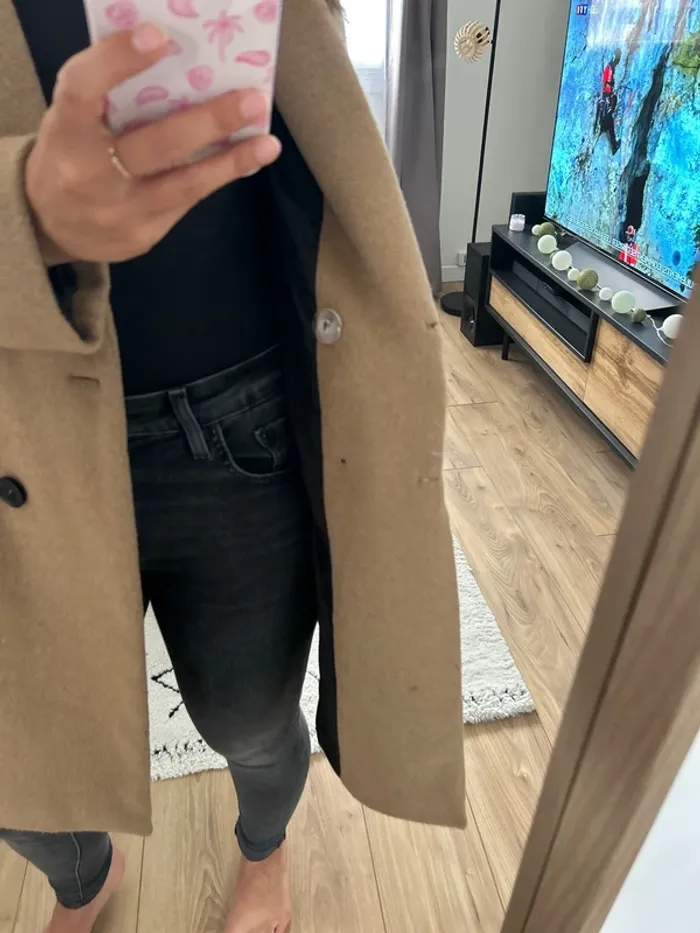 Manteau camel long - photo numéro 3