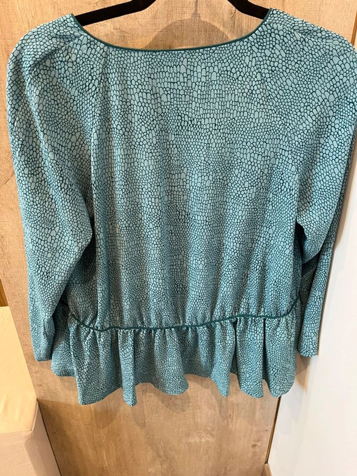 Blouse neuve soft grey la redoute - photo numéro 4