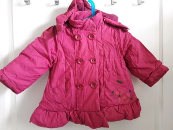 Parka fushia Marèse 12m