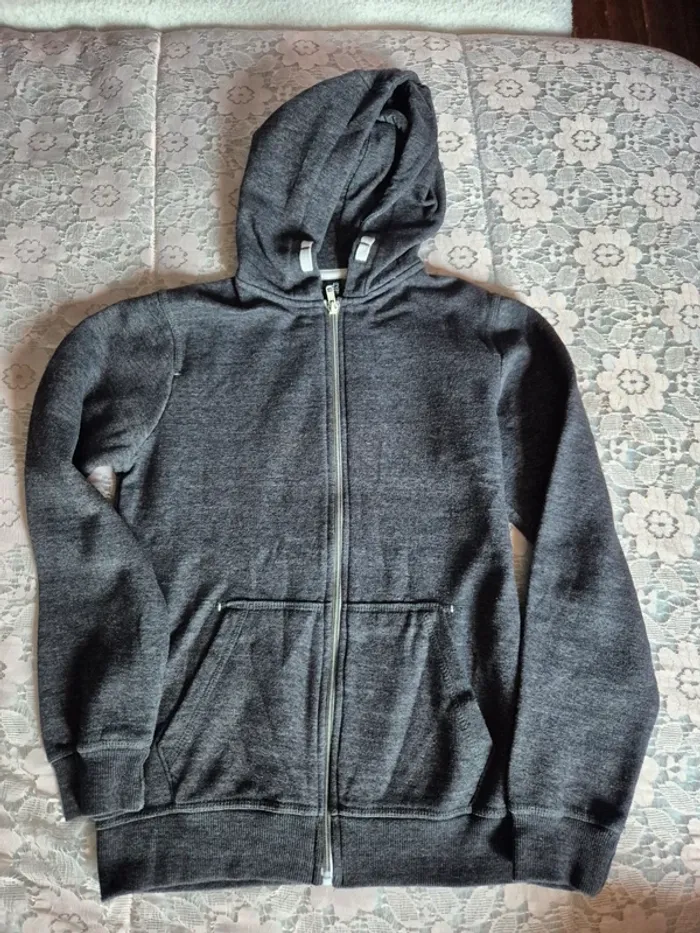 Gilet zip T 14 ans