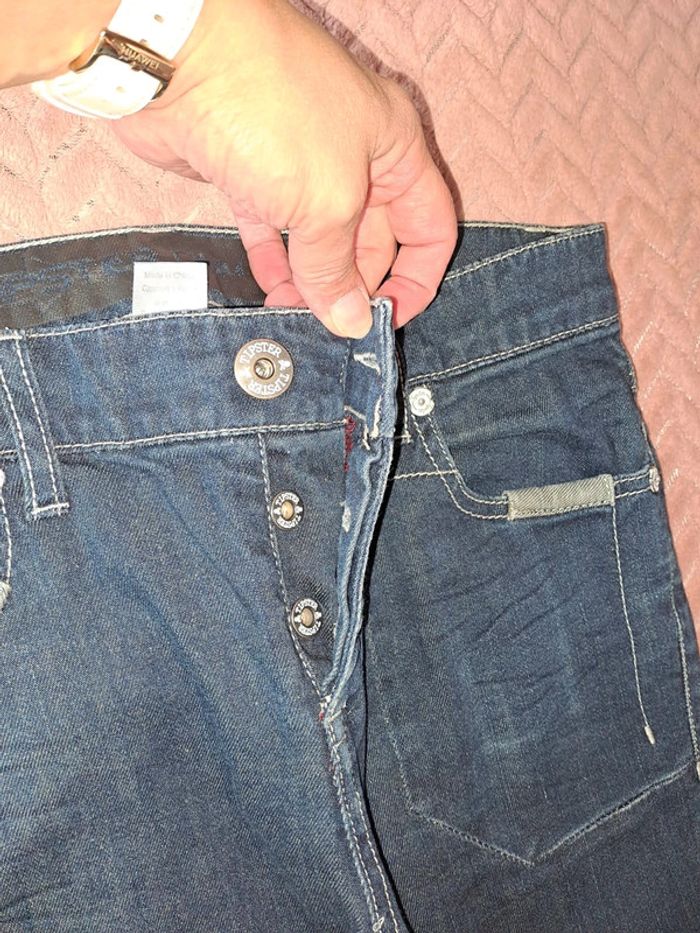Jean homme 38 bleu comme neuf jamais porté tipster la redoute - photo numéro 6