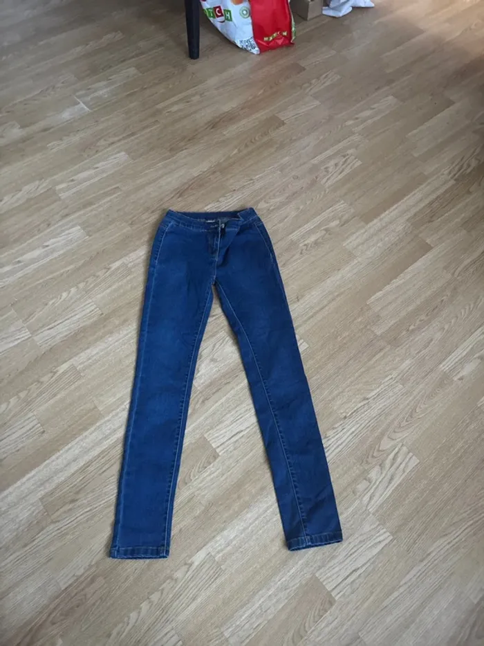 Jeans skinny 14 ans tape à l’oeil 164 cm