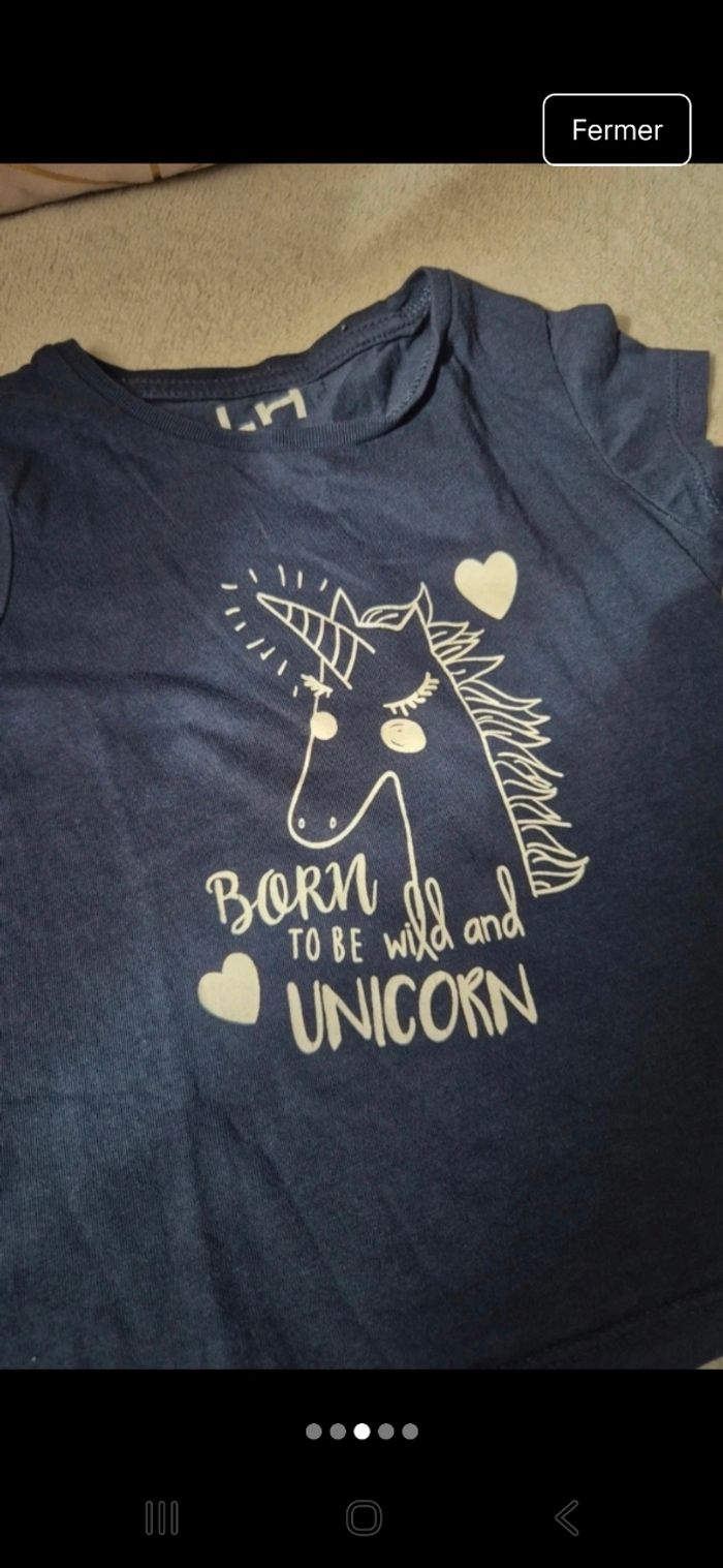 Tee-shirt la halle 3ans - photo numéro 3