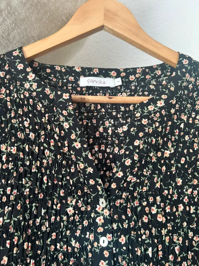 Blouse fleurie Paprika - photo numéro 2