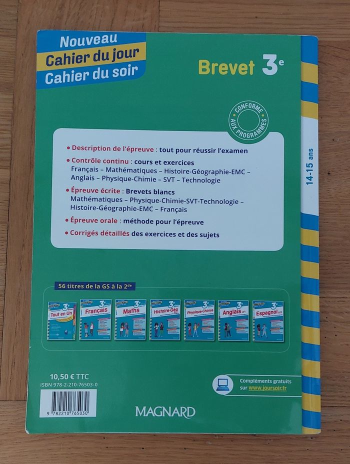 Brevet 3ème - éditions Magnard - photo numéro 5