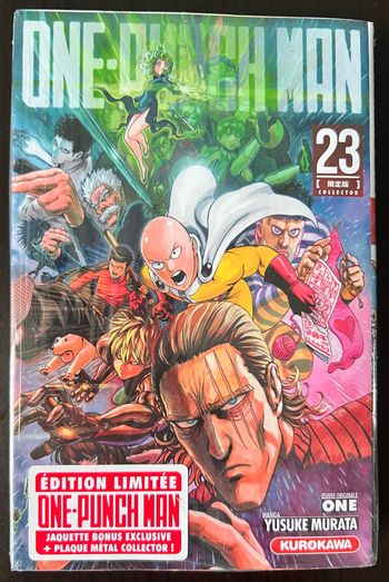 Manga One-Punch Man Tome 23 Edition Limitee Collector