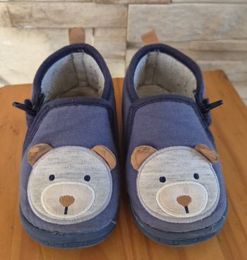 Chaussons tête d ours
