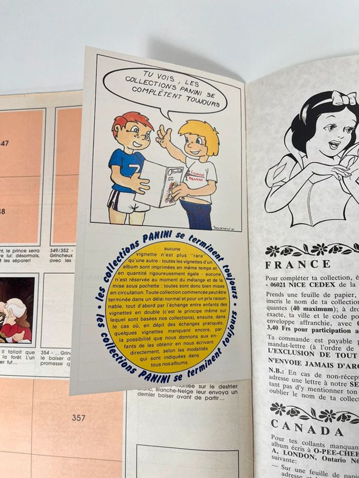 Album Panini Disney vintage : Blanche Neige et les 7 Nains 1983 - photo numéro 11