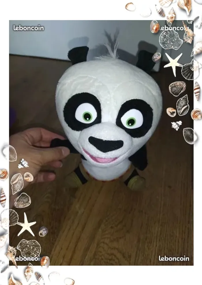 Peluche kung fu panda Big Headz - photo numéro 2