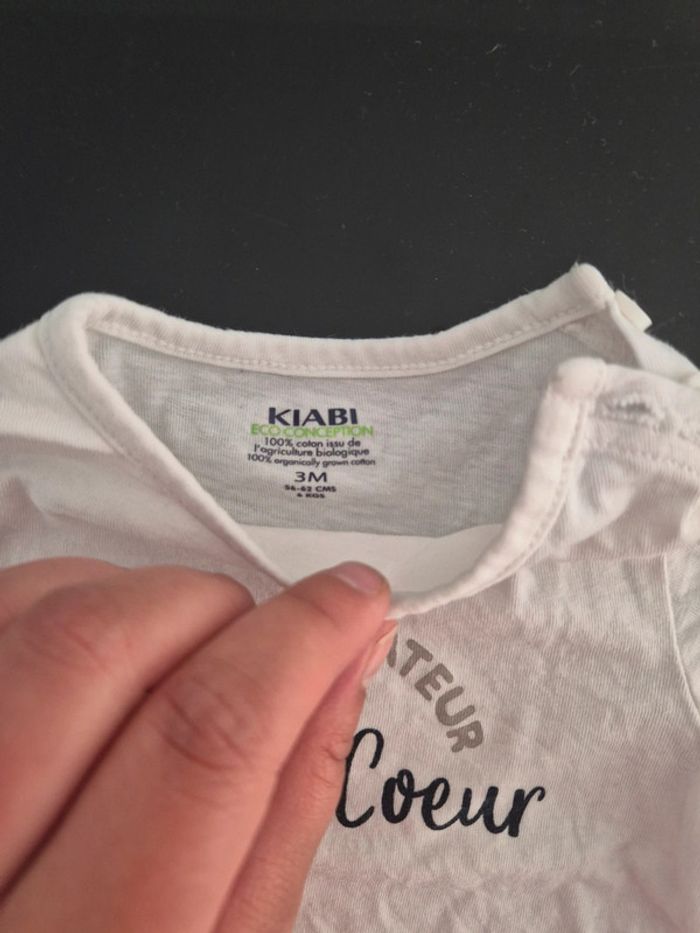 Tee-shirt 3 mois - photo numéro 2