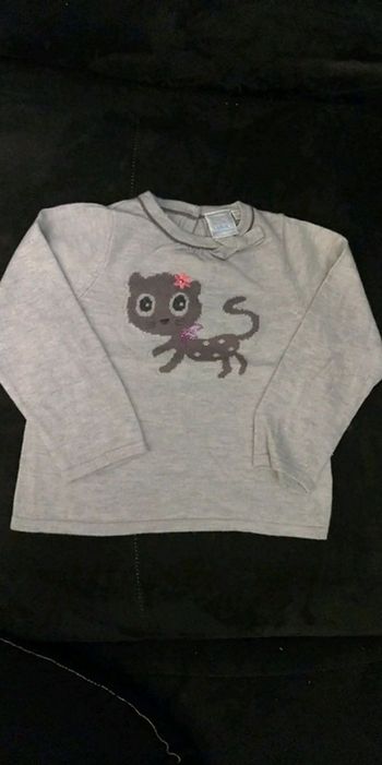 Pull léger gris