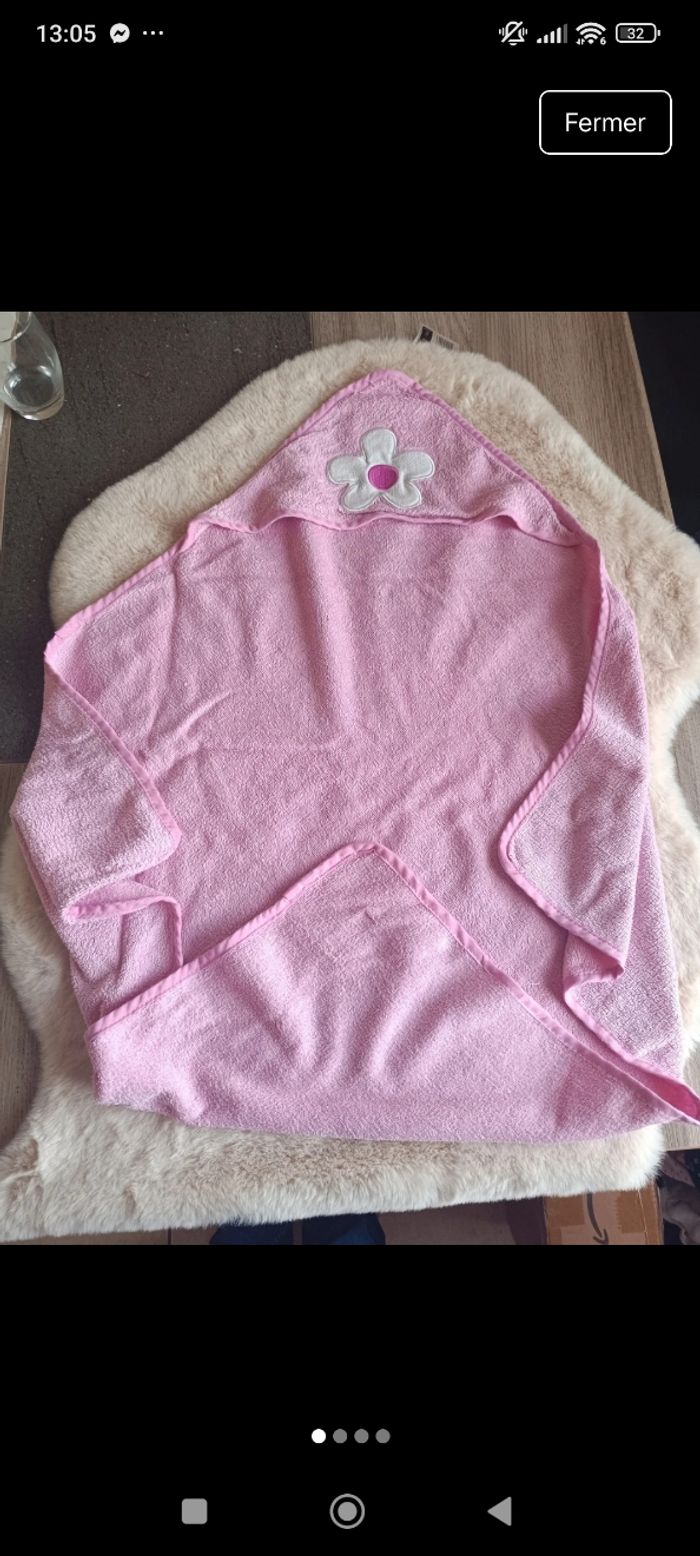 Sortie de bain 3/6 mois