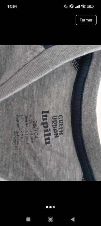 Tee shirt manche longue 