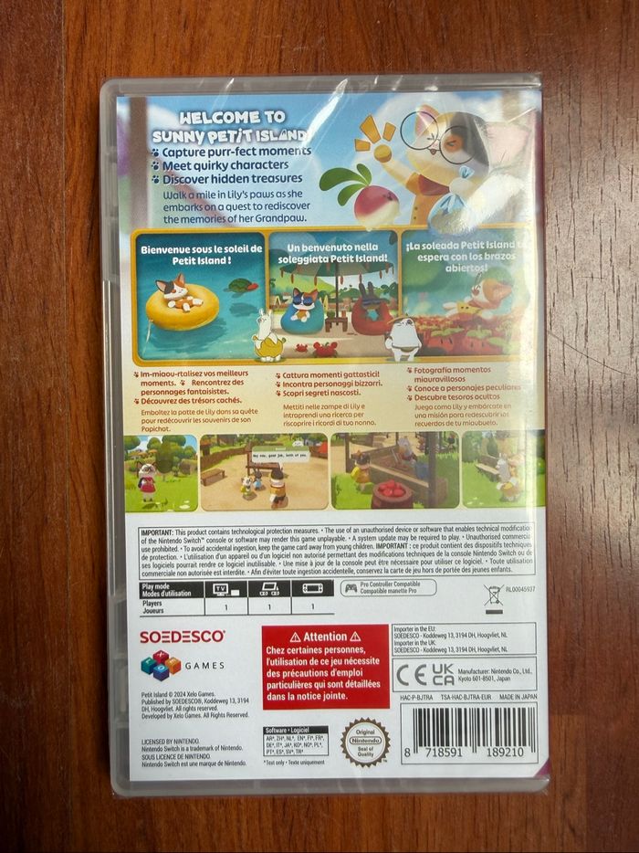 Petit Island Jeu Nintendo Switch NEUF sous BLISTER - photo numéro 3