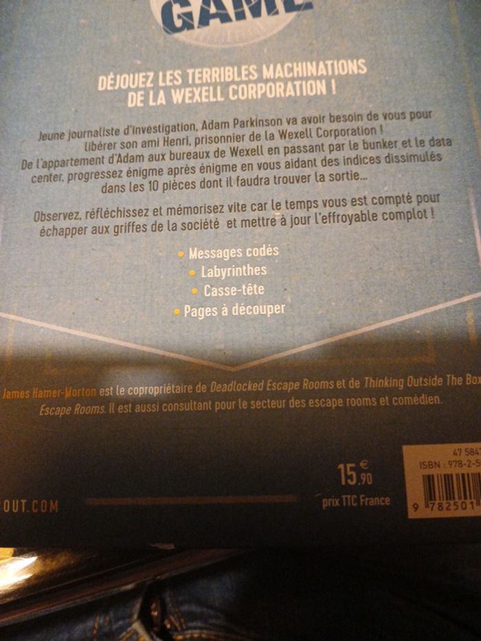 Livre le grand livre des énigmes escape game - photo numéro 8