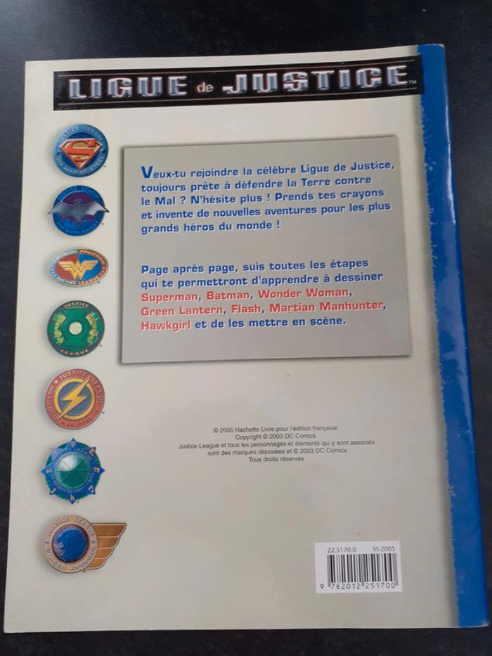 Livre : Dessine la Ligue de Justice - photo numéro 6