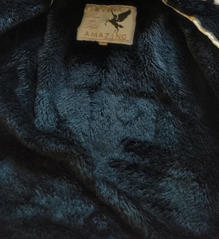 Veste polaire noire motif léopard 🐆 - photo numéro 11