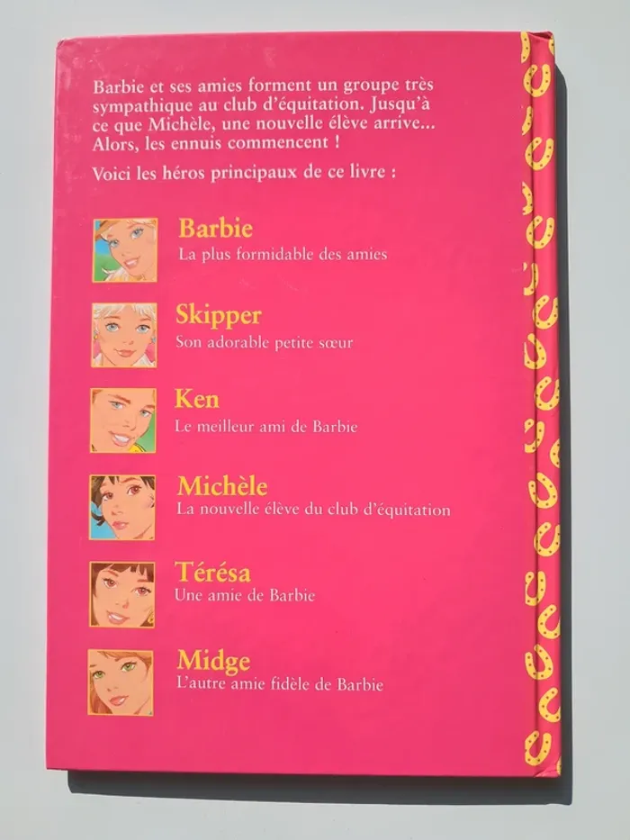 Livre Barbie au Club d'Équitation - photo numéro 4