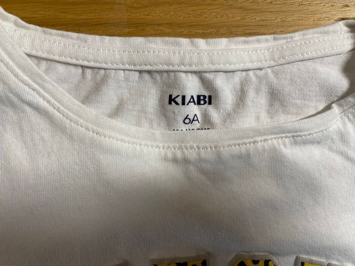 Kiabi T-shirt Meow manches longues blanc Taille 6 ans - photo numéro 5