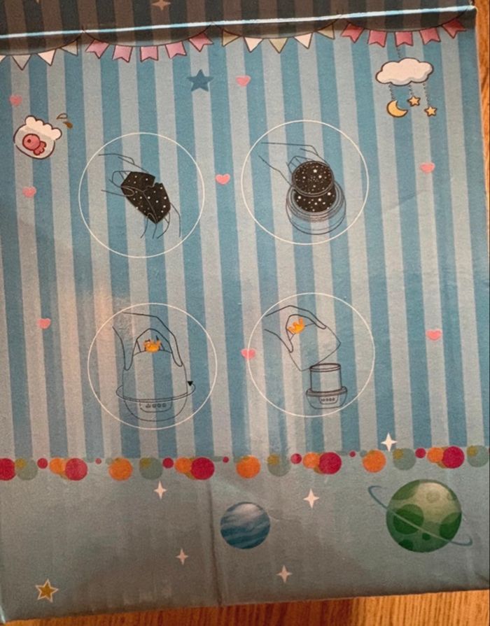 Veilleuse/Projecteur de motifs lumineux - photo numéro 3