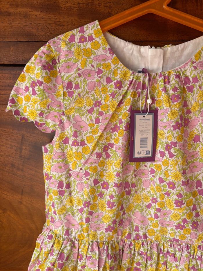 Robe liberty Jacadi 10 ans neuve étiquetée - photo numéro 2