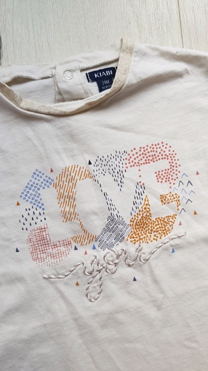 Ensemble 3 pièces mi saison fille 2ans tao kiabi - photo numéro 7