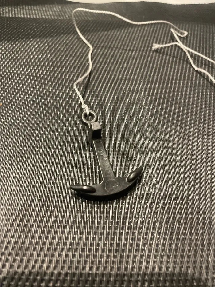 Playmobil ancre bateau noire 4136 4444 5140 5238 5869 5901 7518 pirates pièces détachées - photo numéro 2