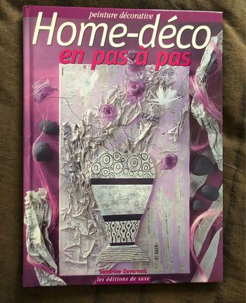 Livre home deco en pas à pas