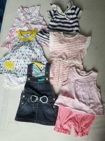 Lot robes fille 3 mois