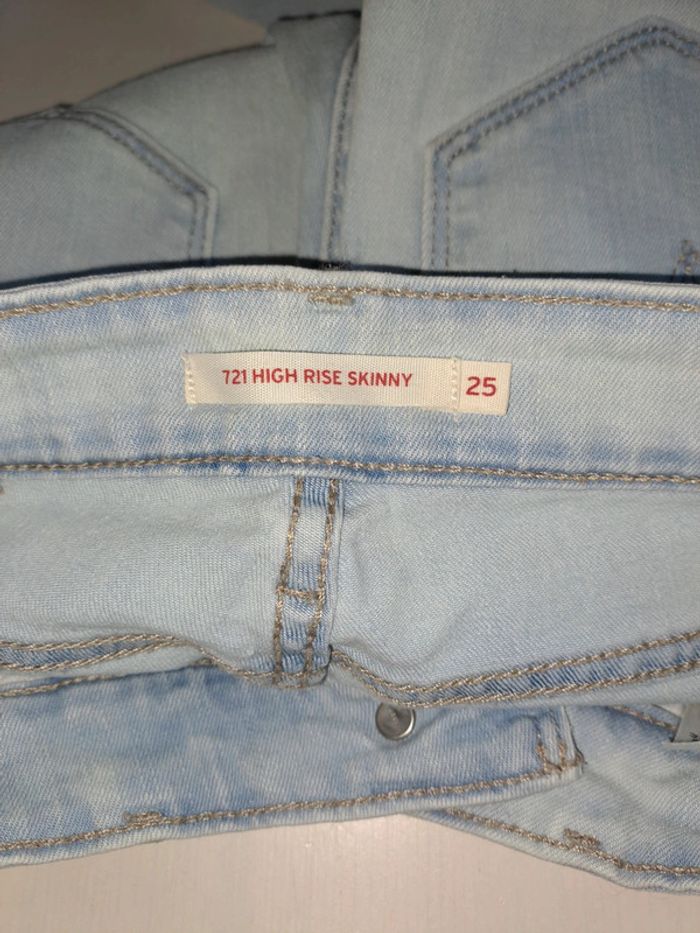 Jeans Levi's 721 high-rise skinny 25x32 - photo numéro 5
