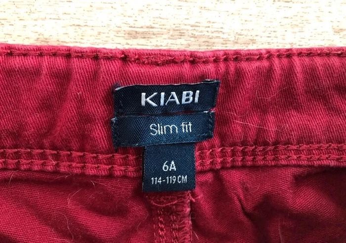 Pantalon fille bordeaux kiabi - photo numéro 5